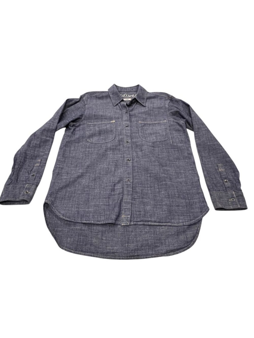 Madewell Chambray Button-Down Shirt, M